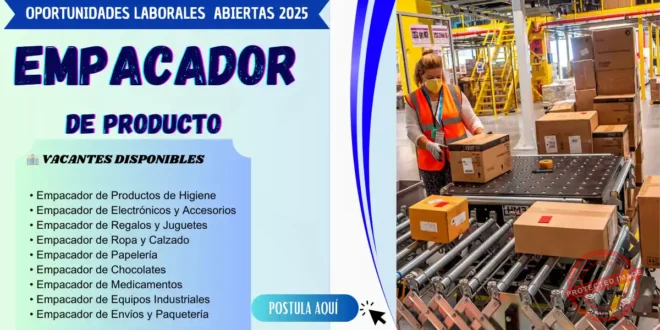 EMPACADOR DE PRODUCTOS
